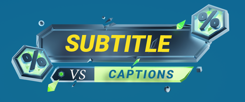 Difference between subtitles and captions