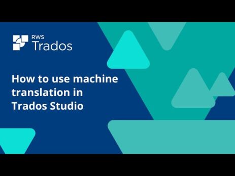 How to use trados studio?